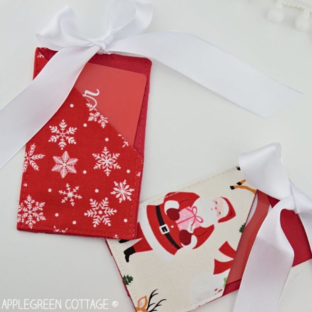 Christmas gift card holder