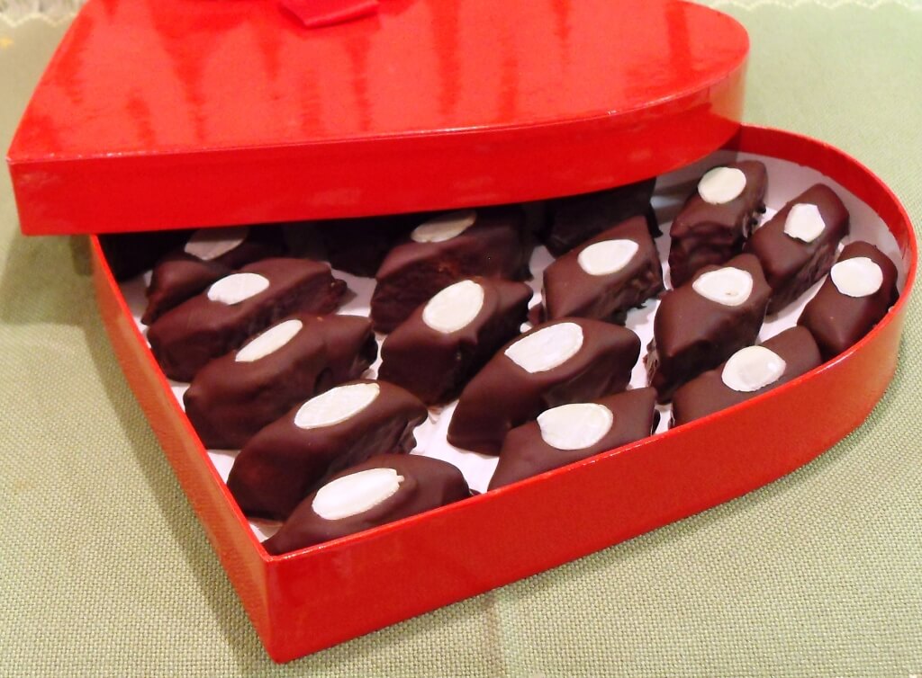 Marzipan chocolates