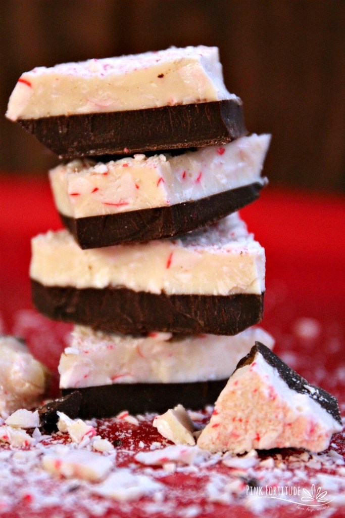 Peppermint bark