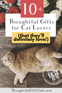 Thoughtful Gifts for Cat Lovers: Cat Themed Gifts (for Every Budget!)