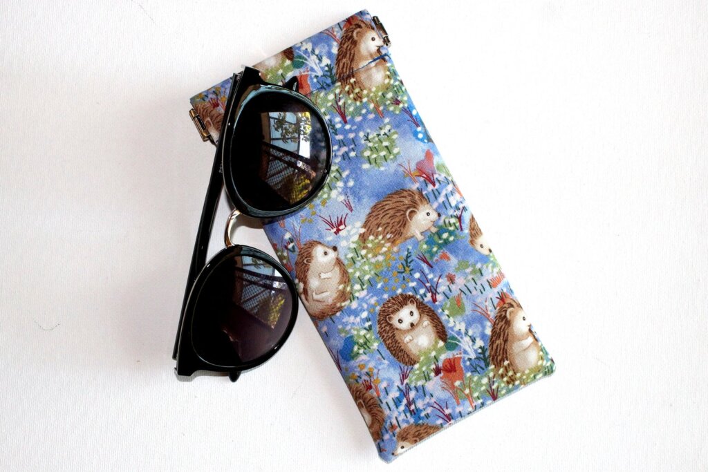 Hedgehog sunglasses holder