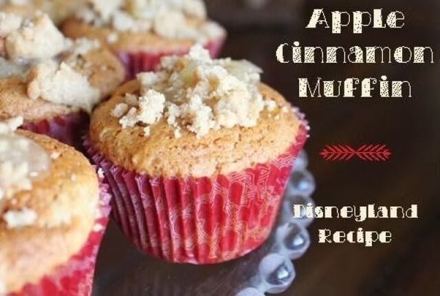 Apple cinnamon muffin