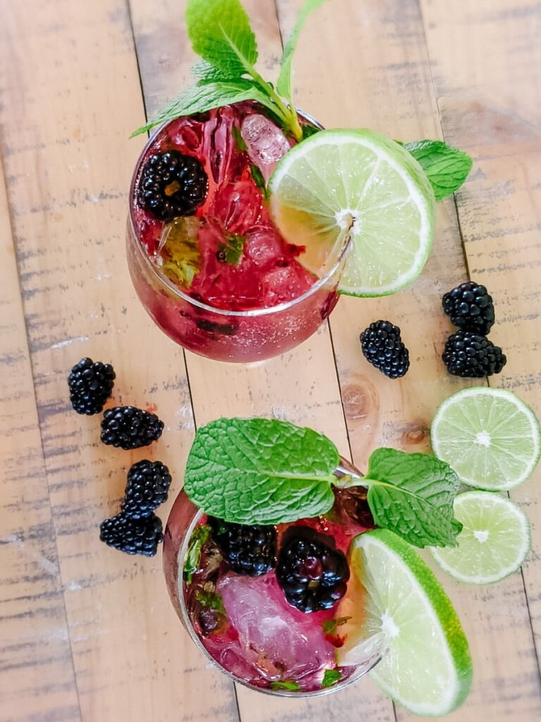 Black cherry mocktail