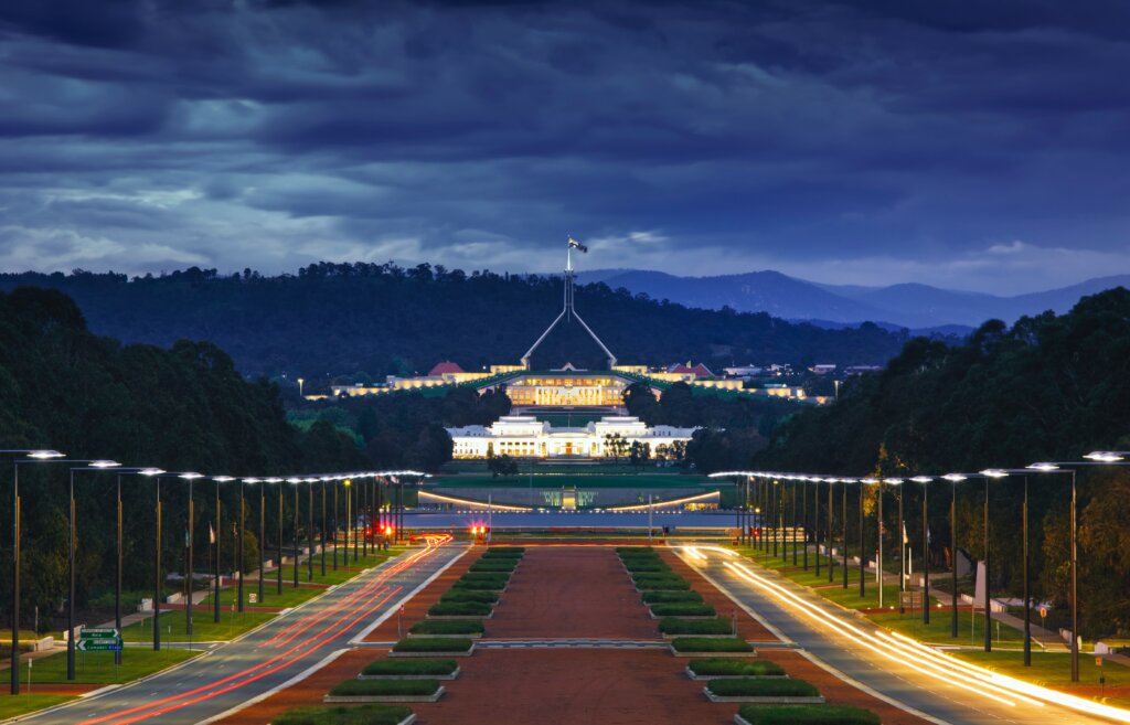 Canberra parliament