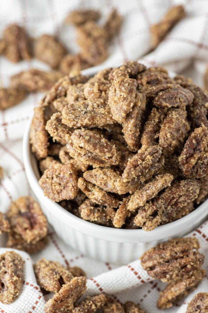 Candied pecans