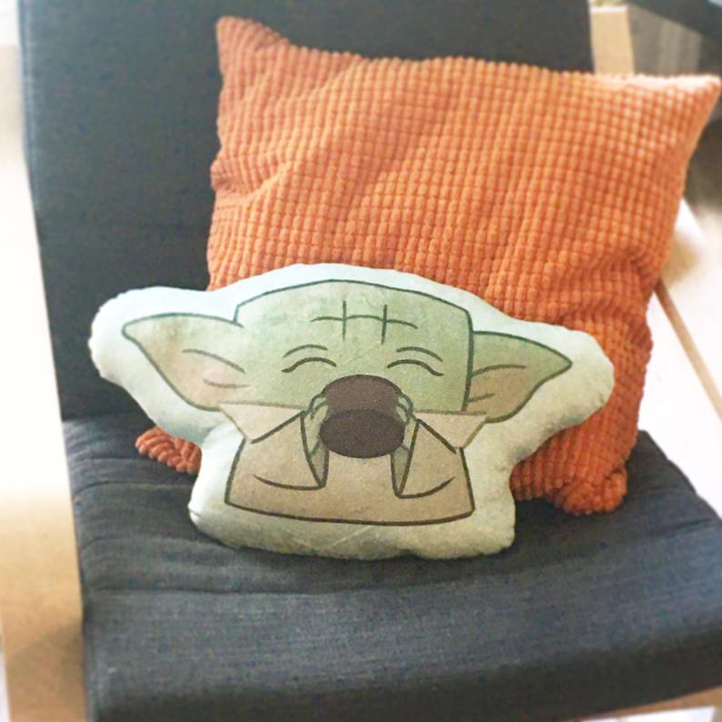 Baby Yoda pillow