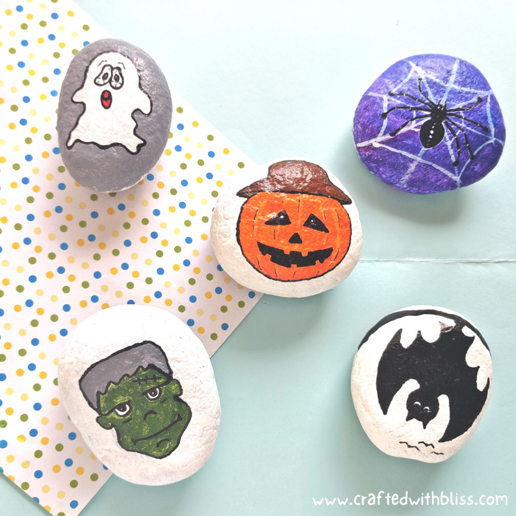 Halloween stones