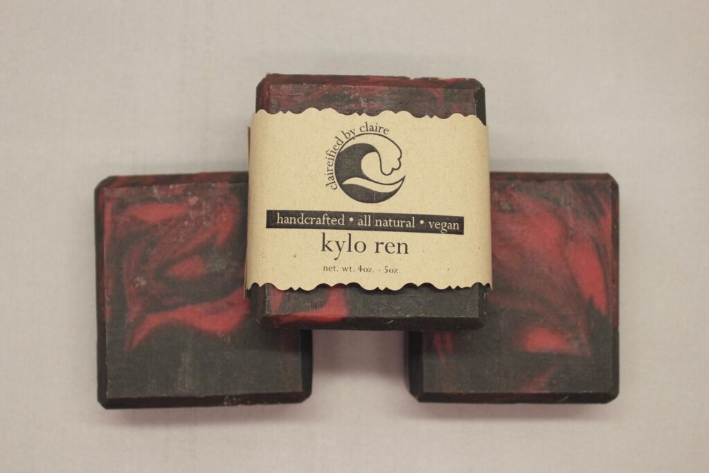 Kylo Ren soap