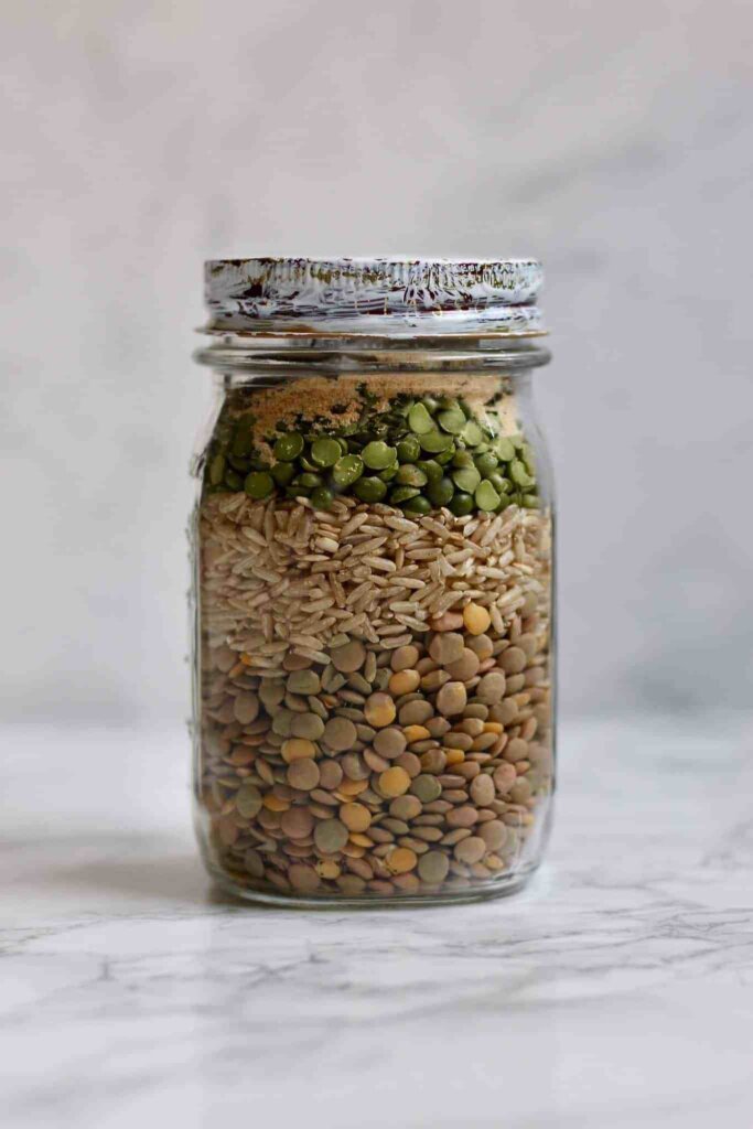 Lentil soup mix