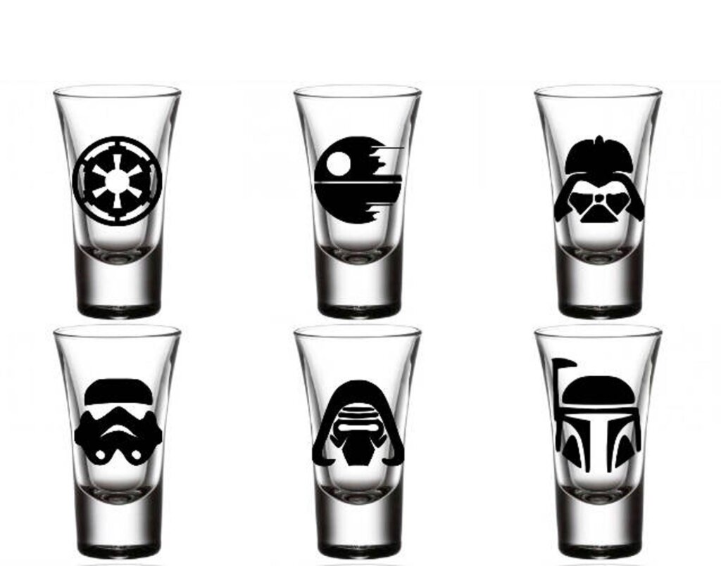 Star Wars shotglasses
