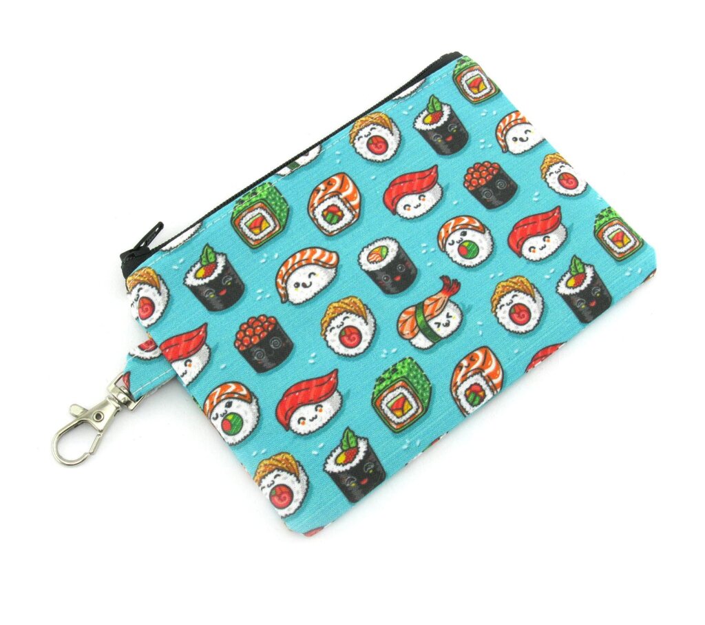 sushi coin purse