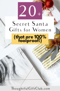 20+ Secret Santa Gifts For Her (that She'll 100% Love!)