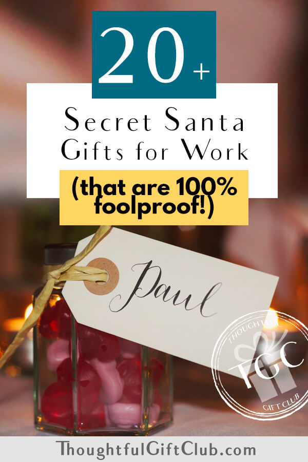 20 Perfect Secret Santa Ideas For Work That Everyone Will Love 2022 