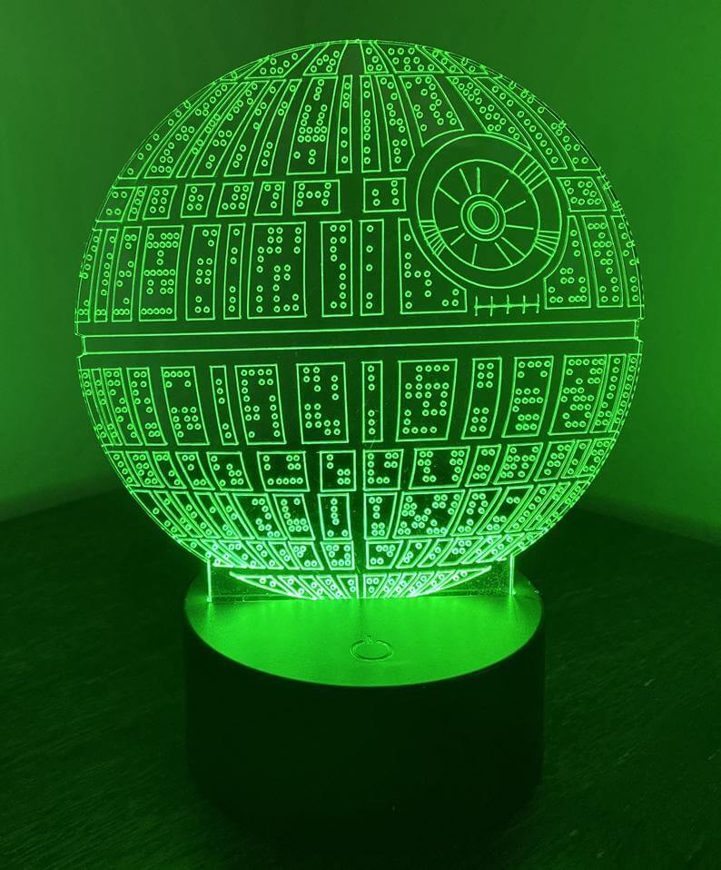 Death Star lamp