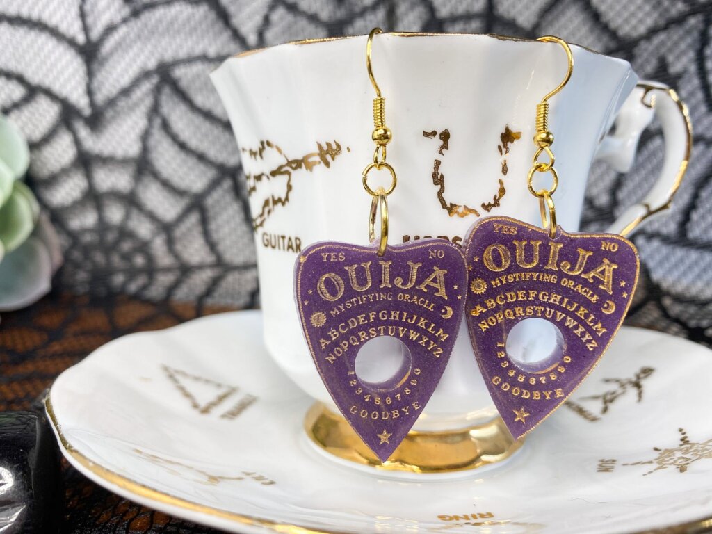 ouija board earrings