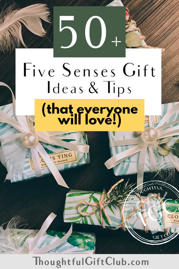 The Best 5 Senses Gift For Him  Five senses gift, Boyfriend gifts