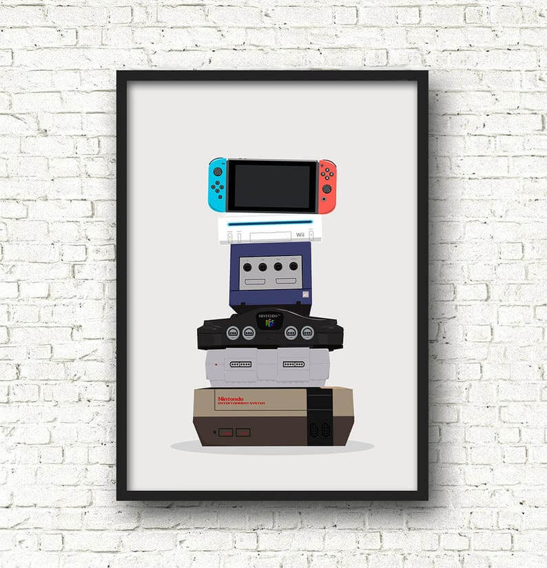 This Nintendo Evolution Poster