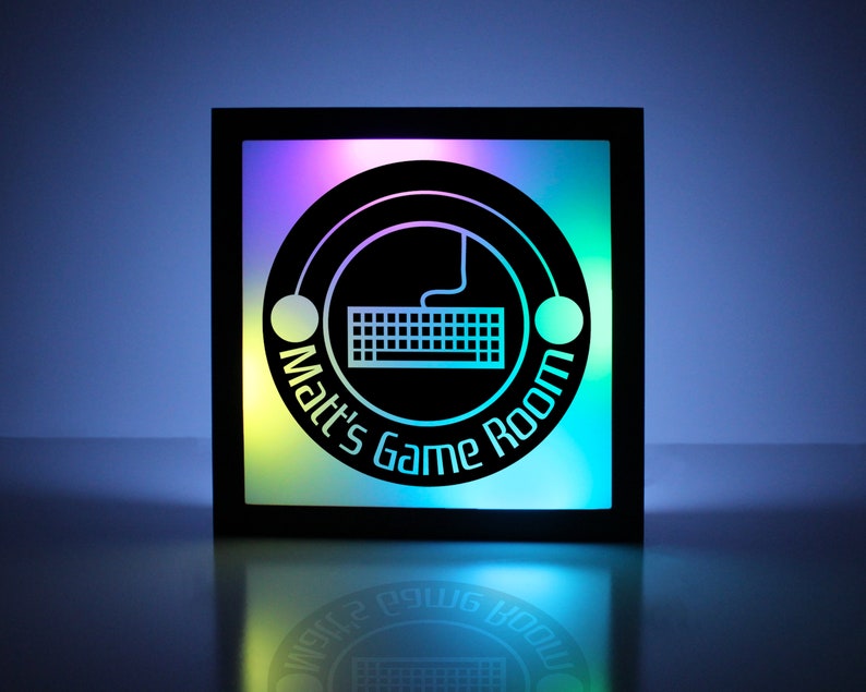 A Personalized Gaming Light Sign