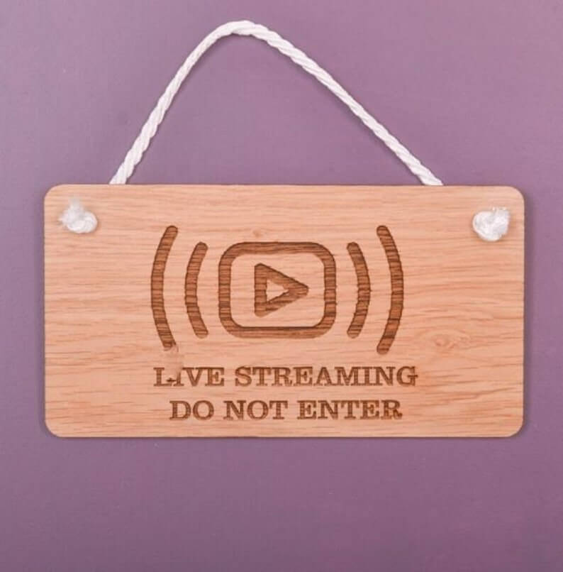 This Cute Wooden Hanging Sign