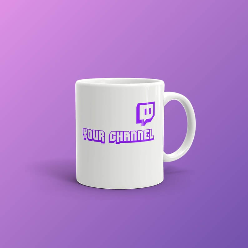 This Custom Twitch Channel Name Mug