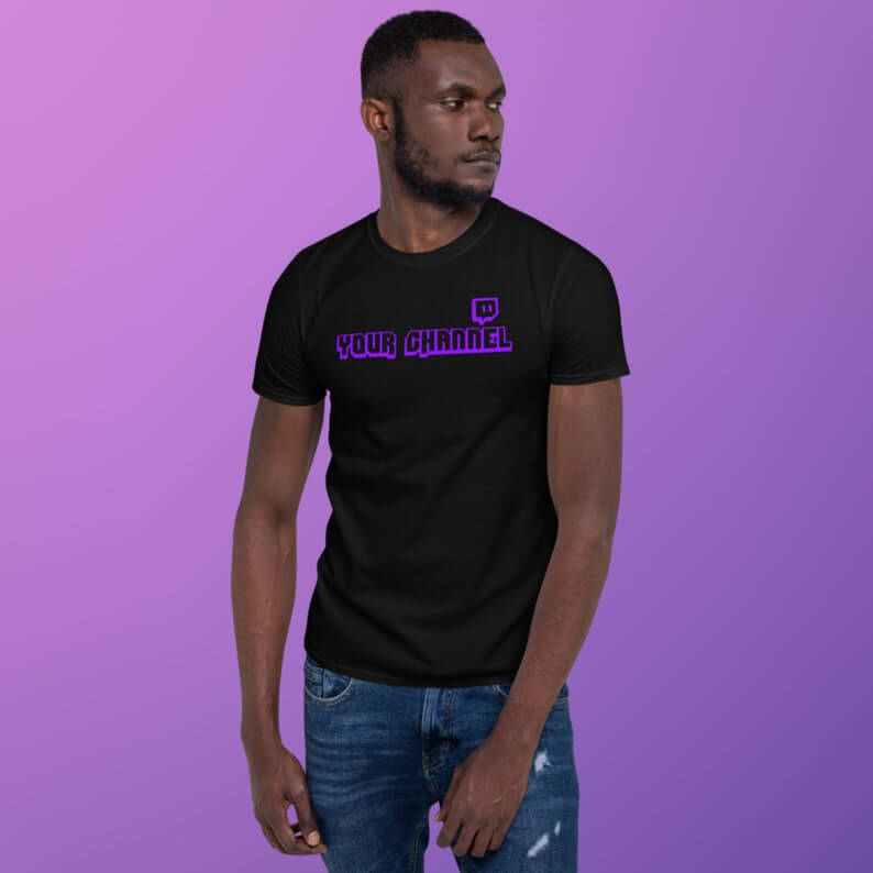 A Custom Twitch Username T-shirt
