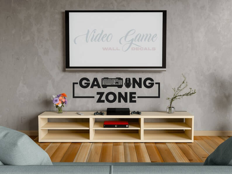 This PC Gaming Zone Wall Decal