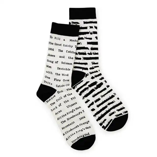 Some Cozy Banned Book Socks