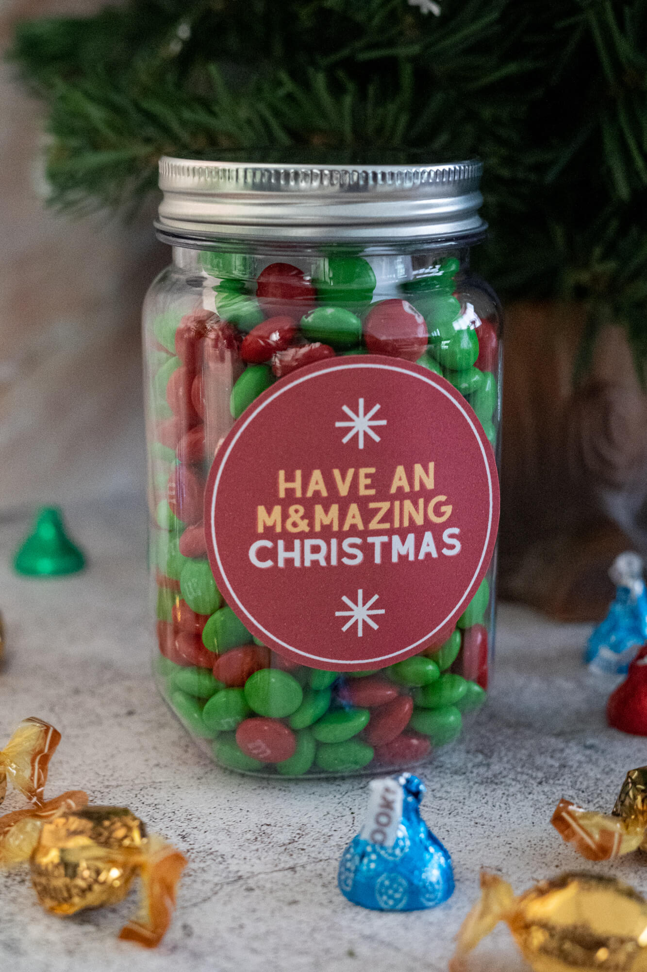 How to Make a Hidden Surprise Christmas Candy Jar (Step by Step!)