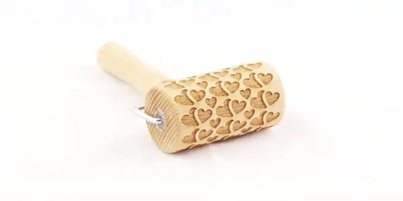 An Embossed Rolling Pin