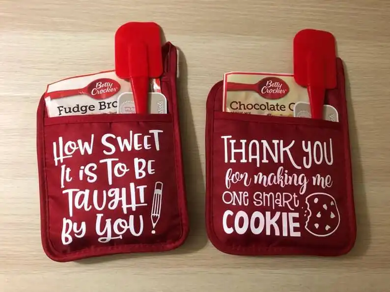 One of These Teacher Appreciation Oven Mitts