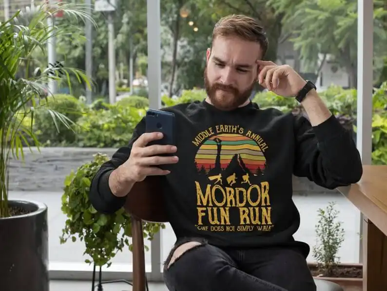 This Mordor Fun Run Sweatshirt