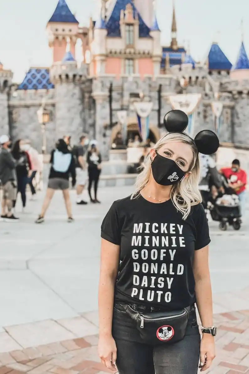 A Disney Character Names T-Shirt