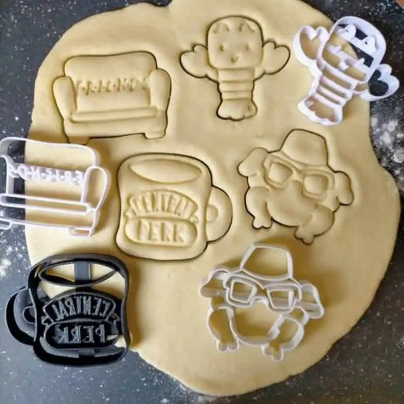 These FRIENDS Cookie Cutters