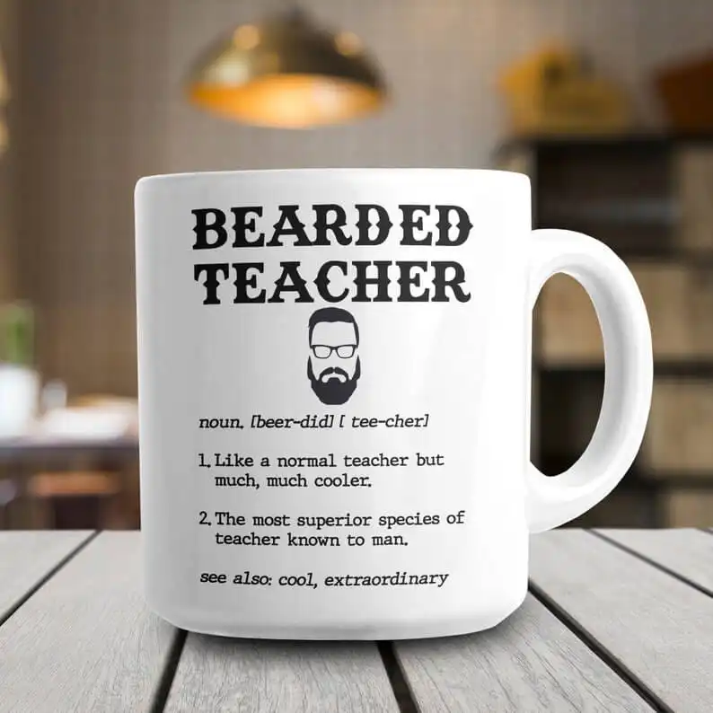 This Bearded Teacher Mug