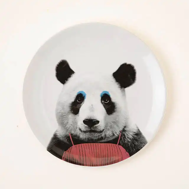 This Gorgeous Panda Plate