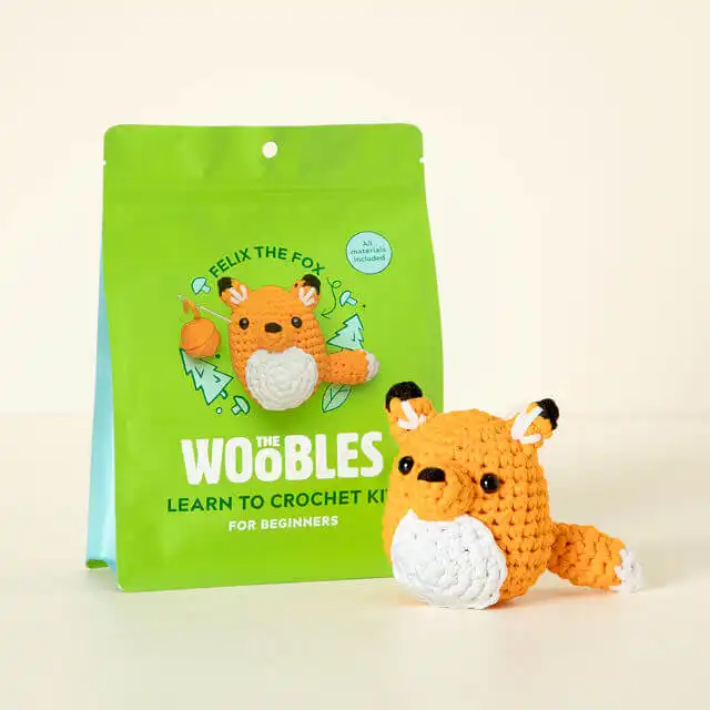 A Crochet Fox DIY Kit