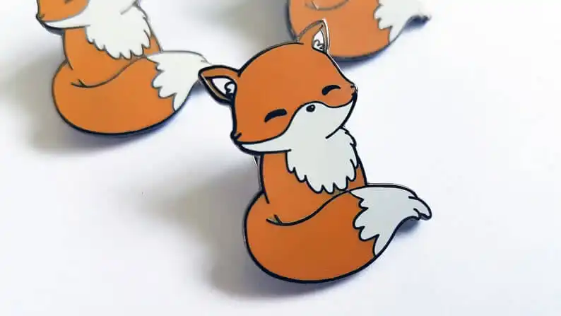 This Cute Fox Pin