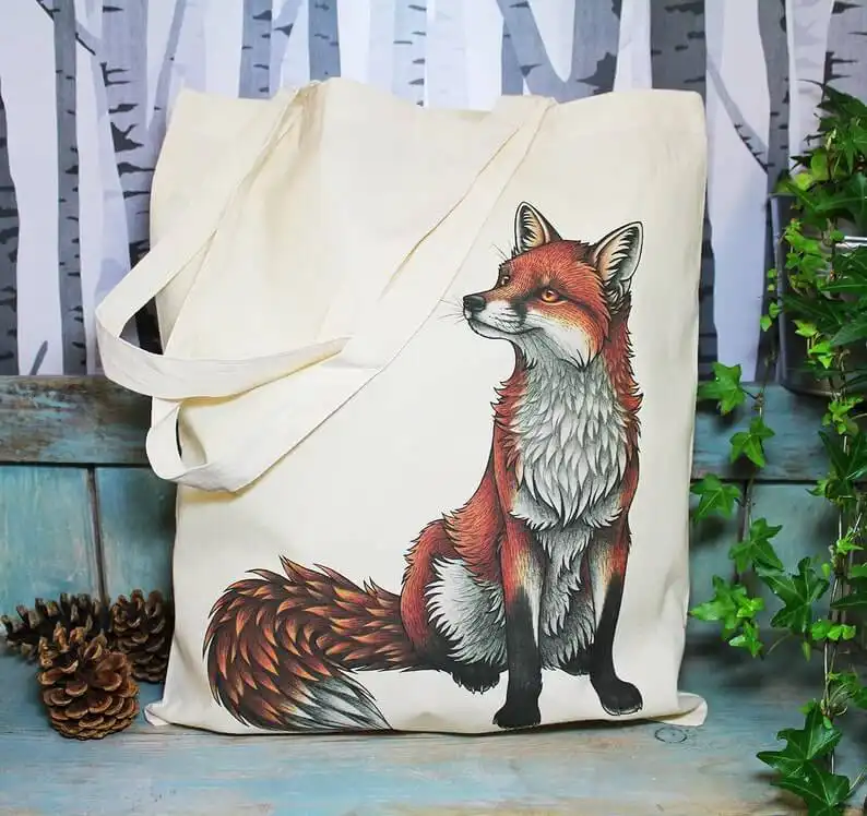 A Beautiful Fox Tote Bag