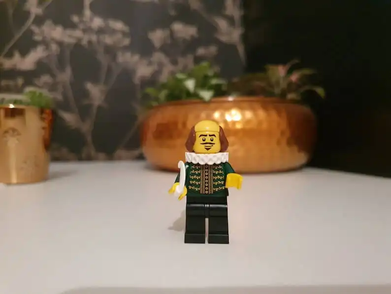This William Shakespeare Lego Figure