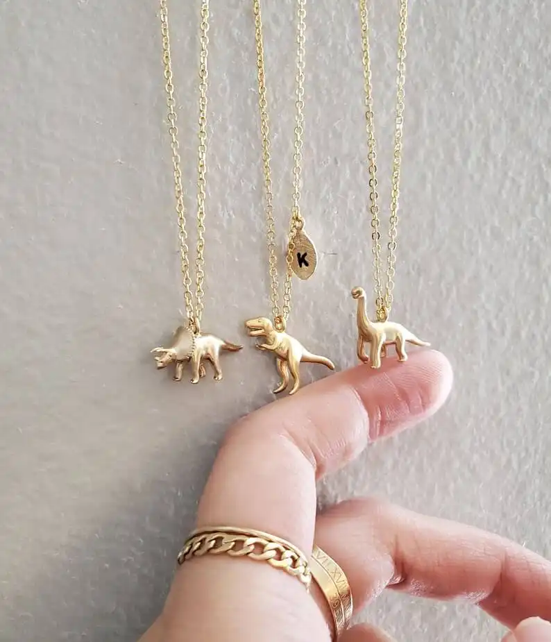 A Personalized Dinosaur Necklace