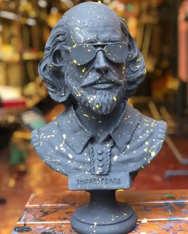 This Cool Shakespeare Bust