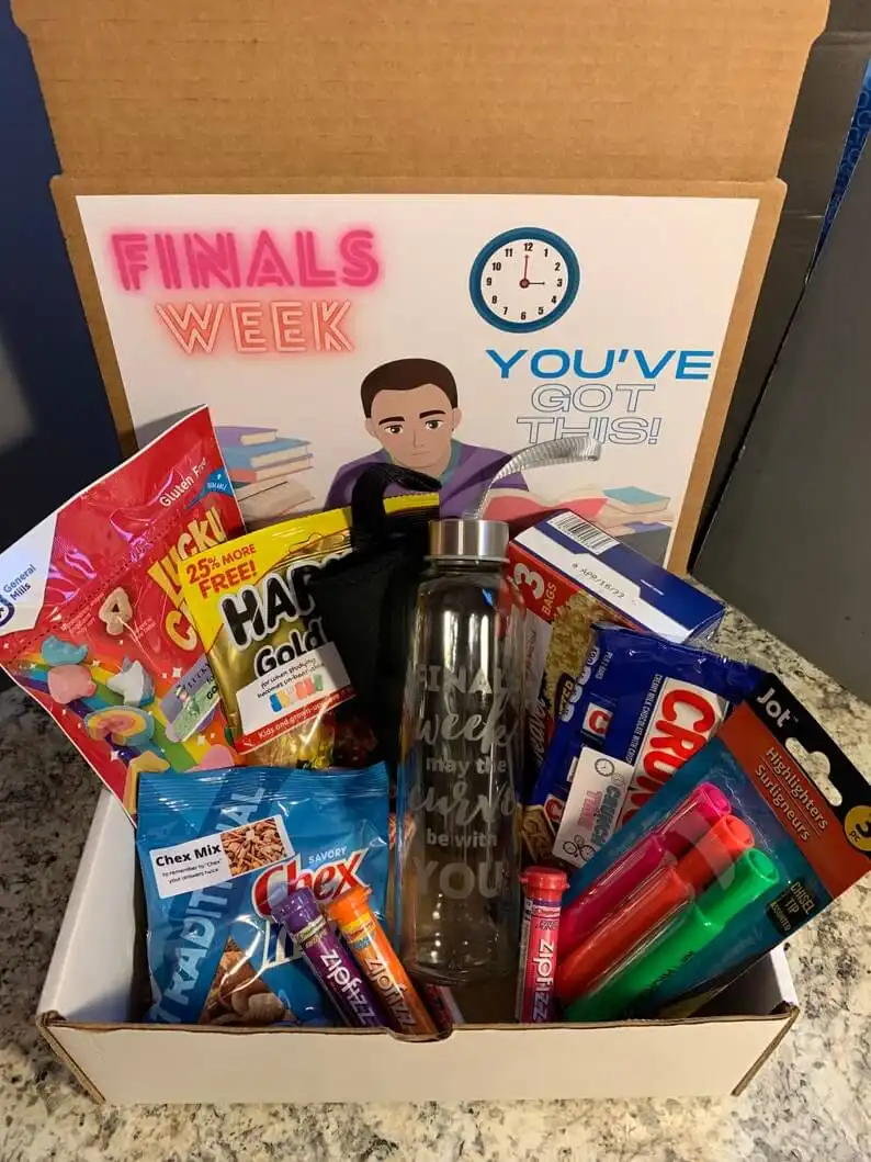 This Sweet Finals Week Care Package