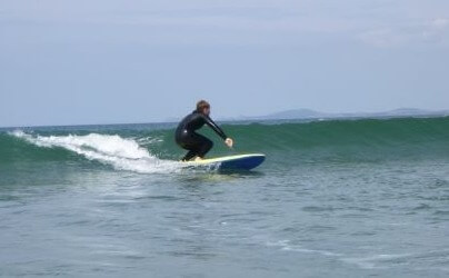 A Fun Surfing Lesson in South West Wales
