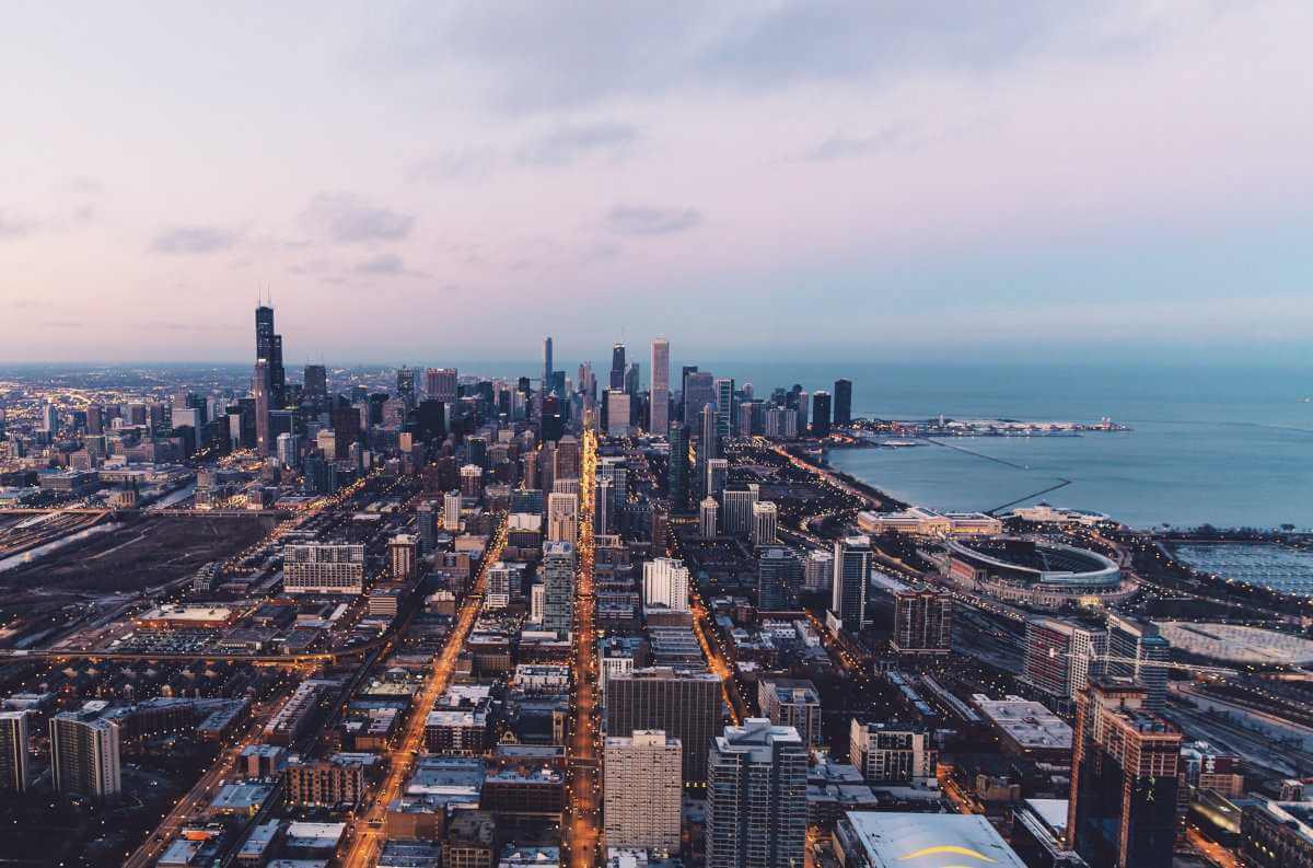 A Flying Lesson Over Chicago
