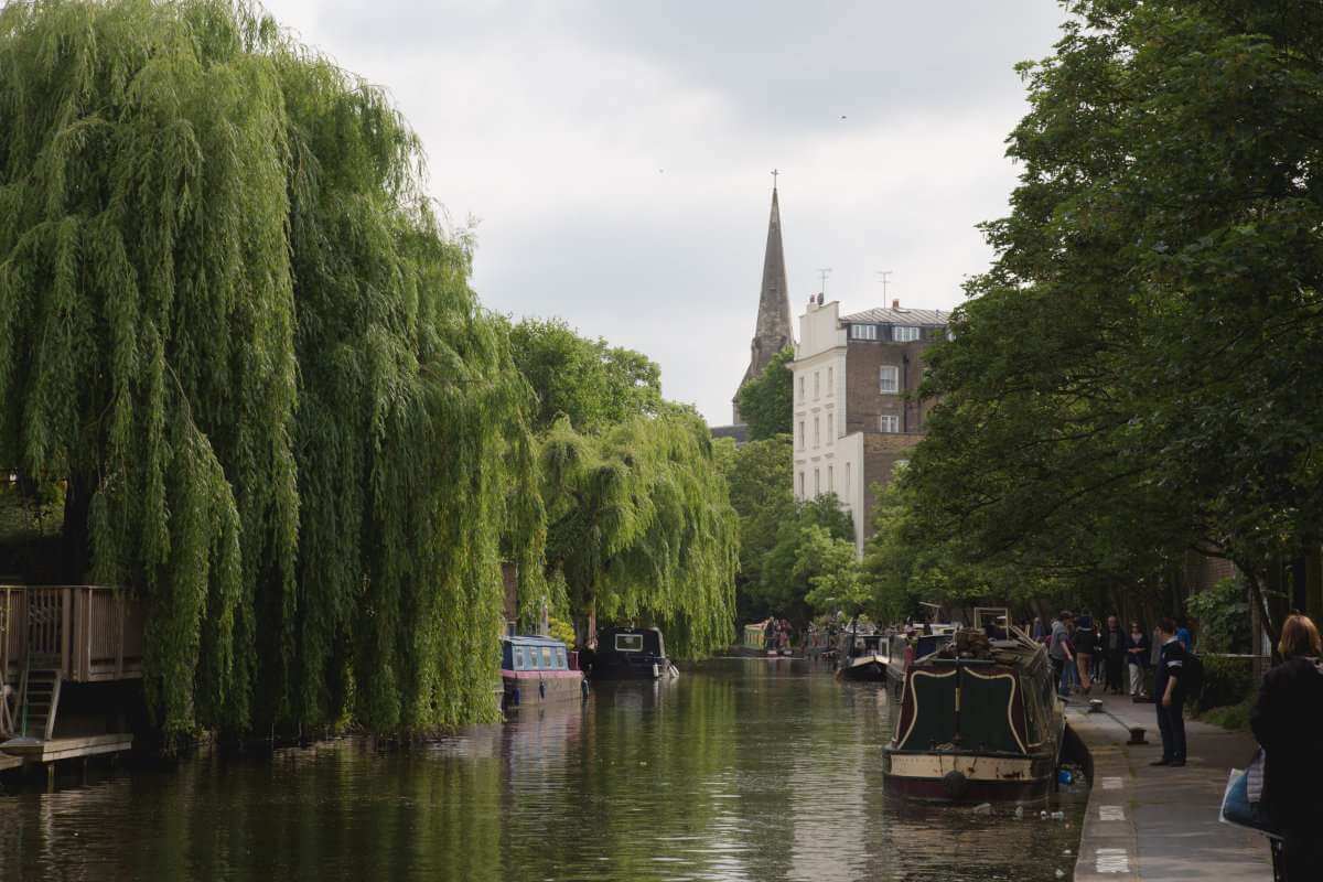 This Punting on Regent's Canal Experience