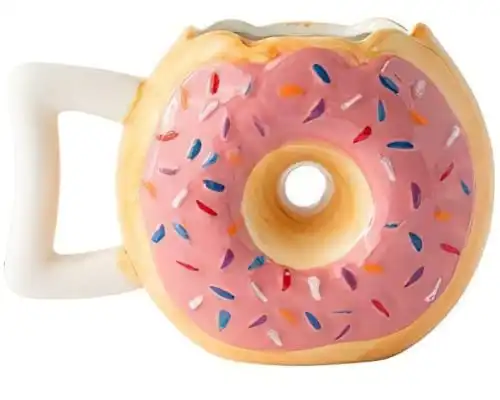 A Ceramic Donut Mug