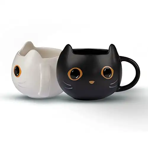 These Matching Cat Mugs
