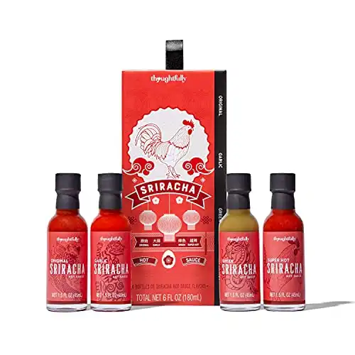 This Gourmet Sriracha Hot Sauce Gift Set