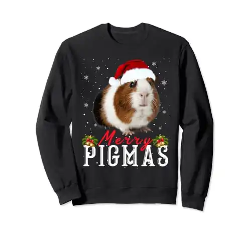 An Adorable Merry Pigmas Christmas Sweater