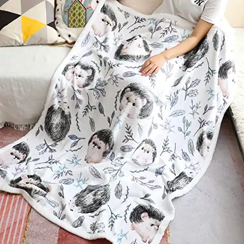 A Cozy Hedgehog Blanket